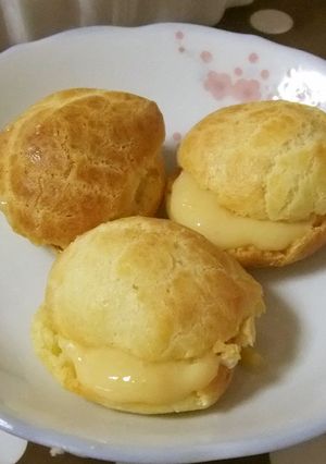 豆乳のプチシュー～豆乳カスタード～-レシピのメイン写真