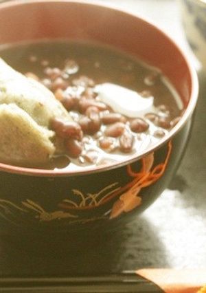 小豆から作るぜんざい-レシピのメイン写真
