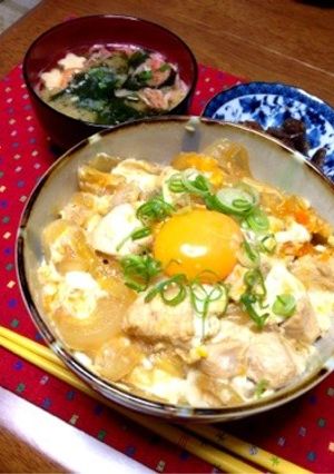 おいしい親子丼-レシピのメイン写真
