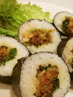韓国風のり巻き-レシピのメイン写真