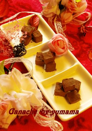 レンジで出来る！大人な生チョコ＊簡単に＊-レシピのメイン写真