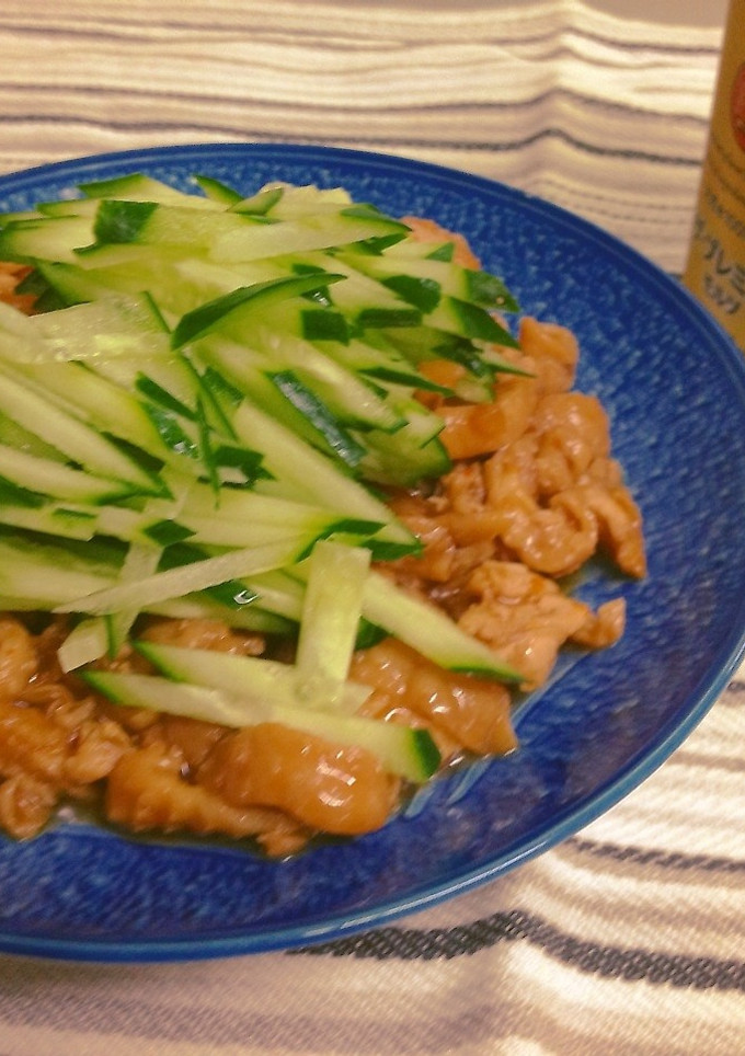 鶏皮のにんにく醤油和え-レシピのメイン写真