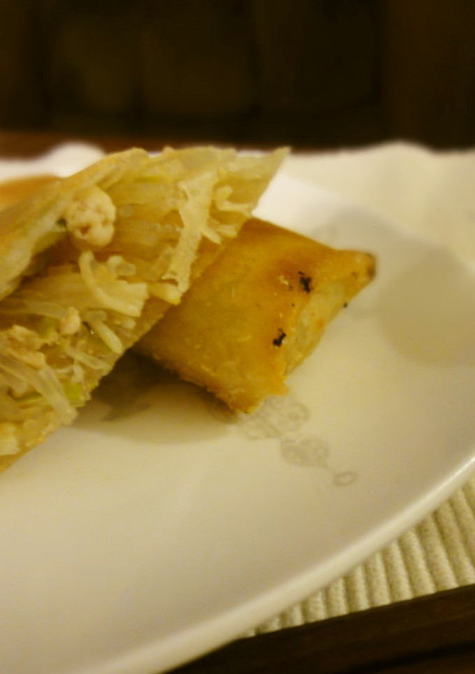 鶏そぼろと白菜えのきの春巻き-レシピのメイン写真