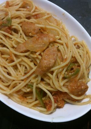 福ちゃん家のナポリタン-レシピのメイン写真