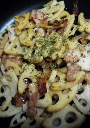 さっぱり れんこんのイタリアン炒め-レシピのメイン写真
