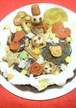 卵乳製品抜きマジパン風スイーツデコ-レシピのメイン写真