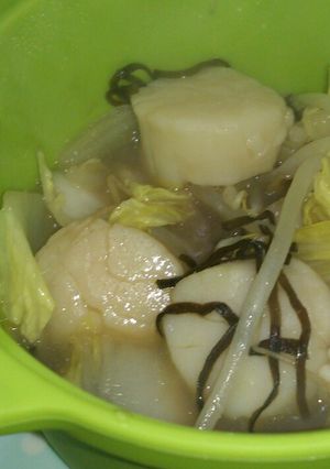 白菜とﾎﾀﾃのﾊﾞﾀｰ煮-レシピのメイン写真