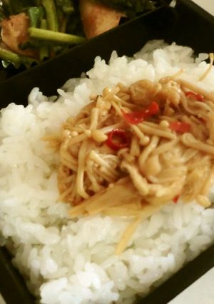 ごはんやお豆腐に☆えのきと油揚げの甘辛煮-レシピのメイン写真