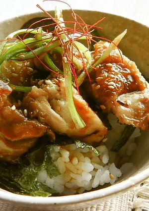 簡単！照り焼きチキン丼お一人様520㌍-レシピのメイン写真