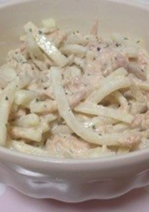 大根とツナのマヨポンサラダ-レシピのメイン写真