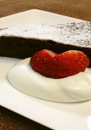 バレンタインにも☆薬膳ガトーショコラ-レシピのメイン写真