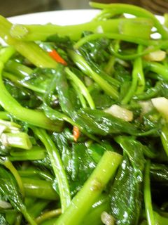 *空芯菜だけ・炒め物*-レシピのメイン写真