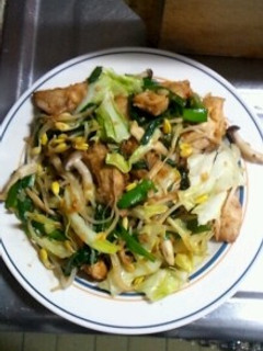 1月21日晩飯【カジキの中華風炒め】-レシピのメイン写真