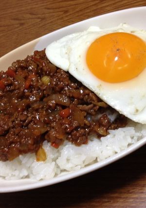 ヨシダソースでキーマカレー-レシピのメイン写真