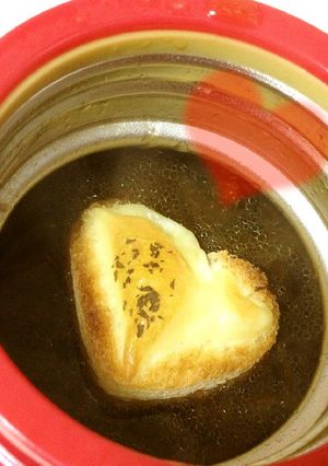 簡単♪お弁当にも★オニオングラタンスープ-レシピのメイン写真