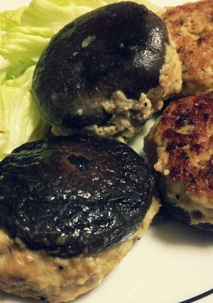 椎茸の肉詰め-レシピのメイン写真