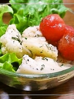 カリフラワーとミニトマトのマリネ-レシピのメイン写真