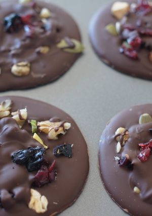 板チョコ2枚で出来る素敵なチョコギフト-レシピのメイン写真
