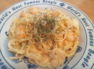 シーフードミックスで簡単クリームパスタ-レシピのメイン写真