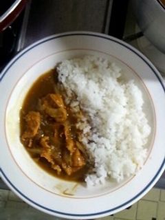 12月29日晩飯 【カレーライス】-レシピのメイン写真