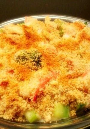 カニカマのヘルシーグラタン-レシピのメイン写真