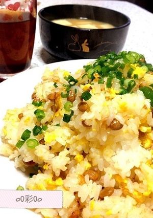 簡単 納豆チャーハン 味覇で味付け楽々♪-レシピのメイン写真