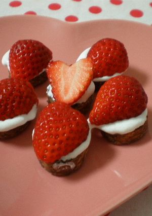 いちごのチョコスナック-レシピのメイン写真