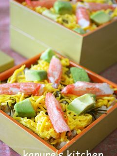 ひな祭り♪カニカマとアボカドのちらし寿司-レシピのメイン写真