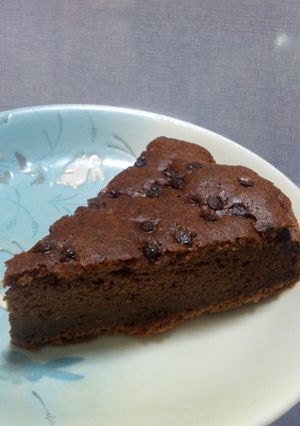 低コスト、ノンオイル豆腐チョコケーキ-レシピのメイン写真