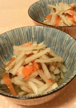 絶対美味★もずく酢大根-レシピのメイン写真