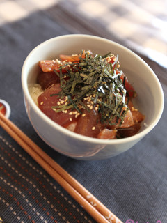 ポキ風づけ丼-レシピのメイン写真