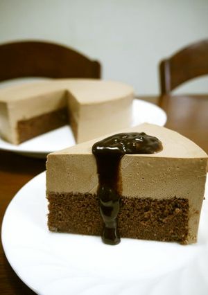 絶品！チョコレートムースケーキ♪-レシピのメイン写真