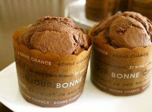 ホットケーキミックスdeココアマフィン♪-レシピのメイン写真