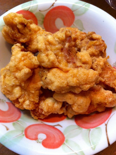 鶏肉でフリッター風の天ぷら-レシピのメイン写真
