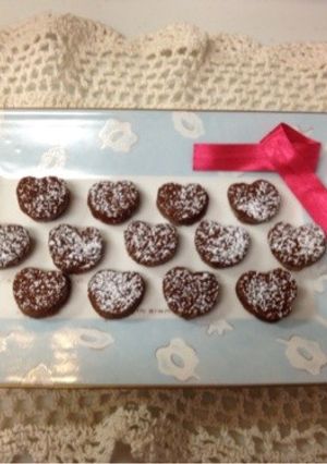 バレンタインもちもちっ♫私のきもちチョコ-レシピのメイン写真