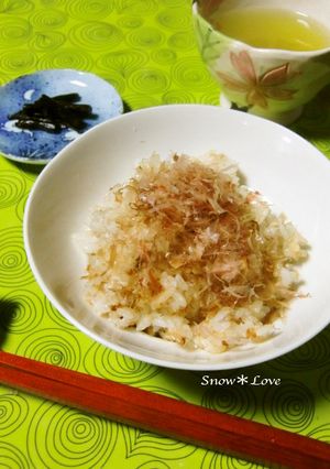 簡単朝食☆追い鰹☆私の猫まんま-レシピのメイン写真