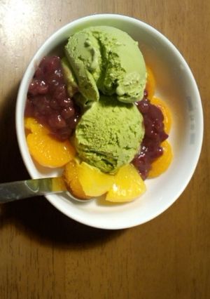 抹茶あんみつ-レシピのメイン写真