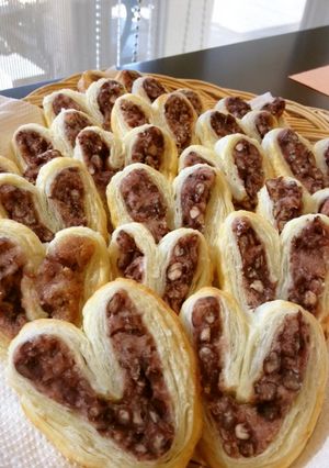 ハートのあんこパイ♪バレンタインにも!-レシピのメイン写真