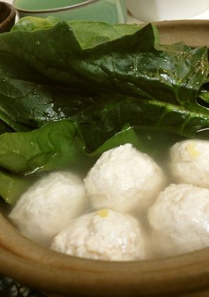 ＊一人鍋＊鶏だんご入り常夜鍋＊-レシピのメイン写真
