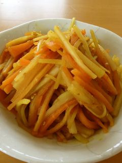 カレーきんぴら-レシピのメイン写真