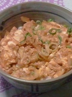 つゆだく木の葉丼-レシピのメイン写真