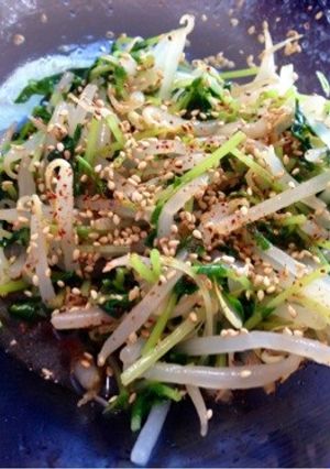 豆苗ともやしのナムル-レシピのメイン写真