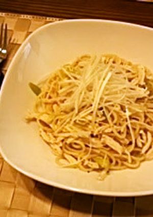 ◆絶品♡大人のささみ＆ネギ塩パスタ♡◆-レシピのメイン写真