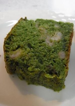 栄養たっぷり！ほうれん草とバナナのケーキ-レシピのメイン写真
