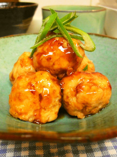 *ヘルシー*鶏団子の甘酢餡かけ*-レシピのメイン写真