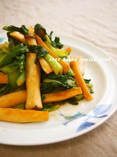 絶品★青梗菜とエリンギのオイスター炒め-レシピのメイン写真