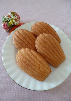 マドレーヌ-レシピのメイン写真