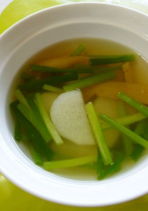 (^^)長芋とメンマのおいしいスープ-レシピのメイン写真