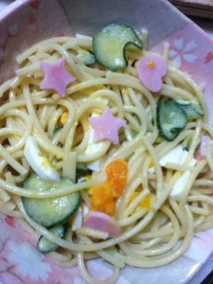 子どもも大喜び♪スパサラ-レシピのメイン写真