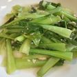チンゲン菜とツナの塩麹炒め